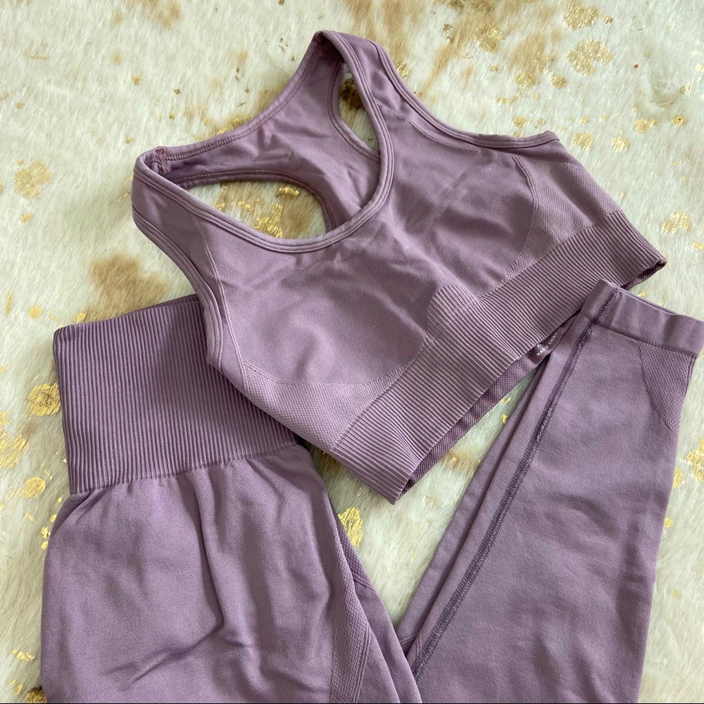 GYMSHARK DUPE Purple Workout Set 💜